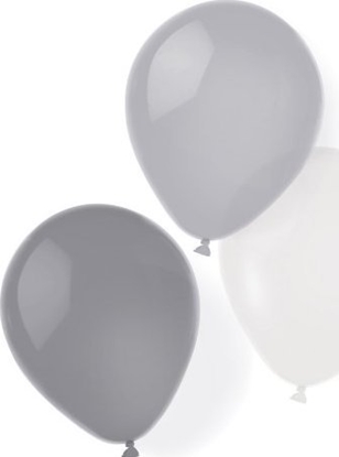 Изображение AMSCAN 8 Balonów lateksowych Silver Dream 25,4cm / 10" 8szt 9904899