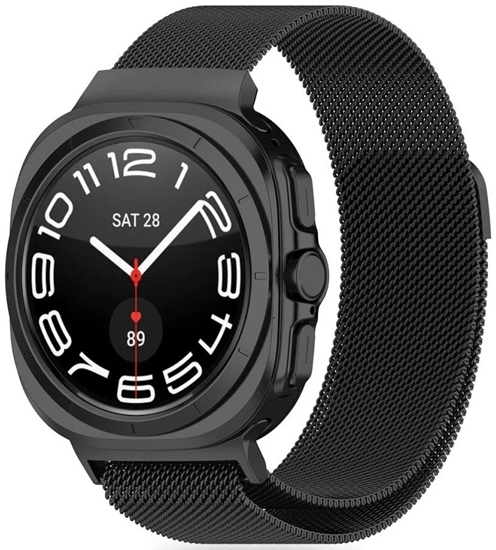 Изображение Apyrankė Tech-Protect Milanese Band Samsung Galaxy Watch Ultra (47mm) Black