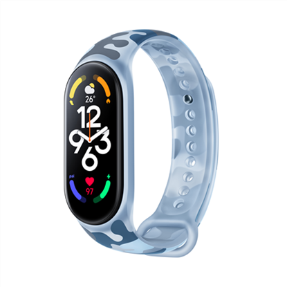 Picture of Apyrankė XIAOMI skirta Smart Band 7 Khaki Blue