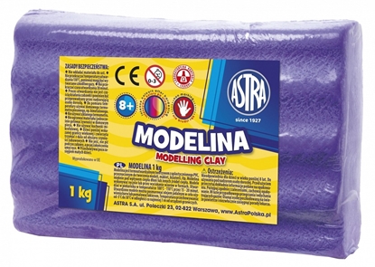 Attēls no Astra Modelina 1 kg fioletowa (304111003)