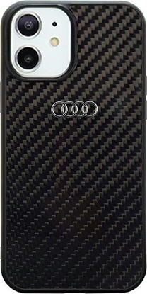 Picture of Audi Audi Carbon Fiber iPhone 11 / Xr 6.1" czarny/black hardcase AU-TPUPCIP11-R8/D2-BK