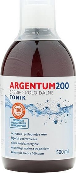 Picture of Aura Herbals Tonik do twarzy Argentum 200 100PPM Srebro Koloidalne 500ml