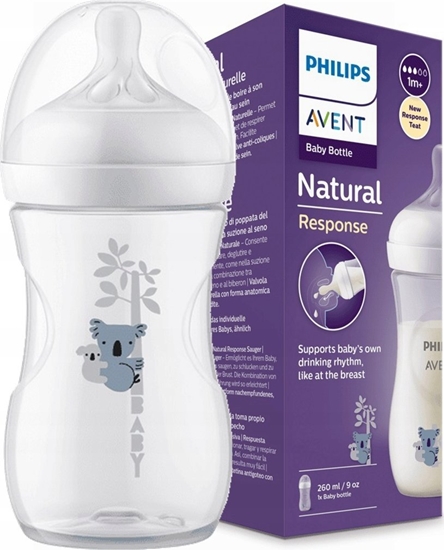 Picture of Avent SCY903/67 BUTELKA RESPONSYWNA NATURAL 260ML COALA