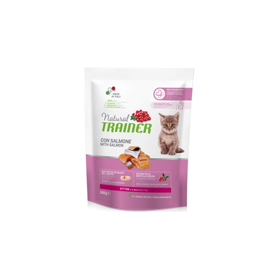 Изображение Barība kaķēniem Trainer lasis 300g