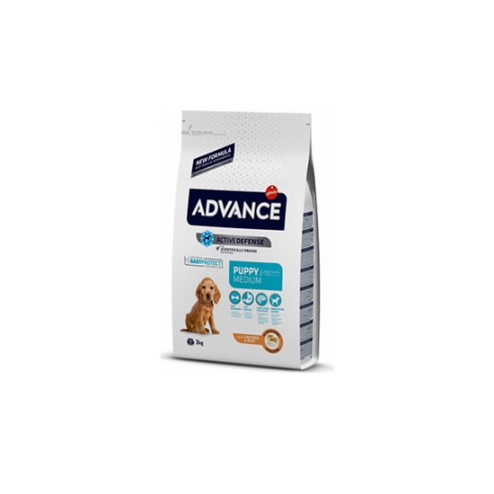 Изображение Barība suņiem Advance medium puppy vista, rīsi 3kg