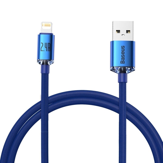 Picture of Baseus USB-A - Lightning Cable 1.2 m Blue (BSU3027BLU)