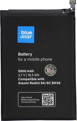 Изображение Bateria Blue Star Bateria do Xiaomi Redmi 9A// 9C / POCO M2 Pro (BN56) 5000 mAh Li-Ion Blue Star