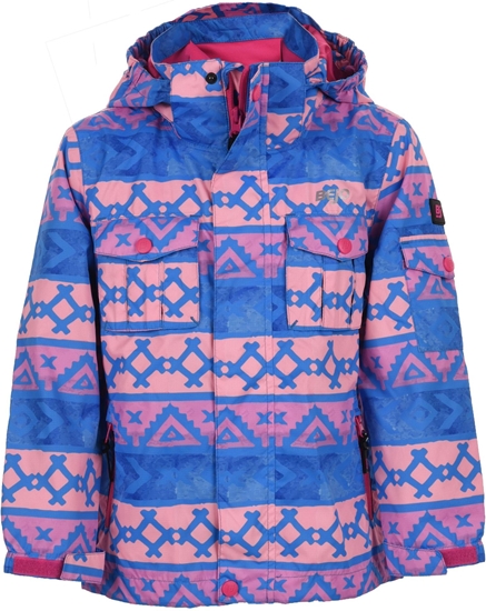 Изображение Bejo Kurtka SENAN KIDS AZTEC PRINT/BEETROOT PURPLE 134