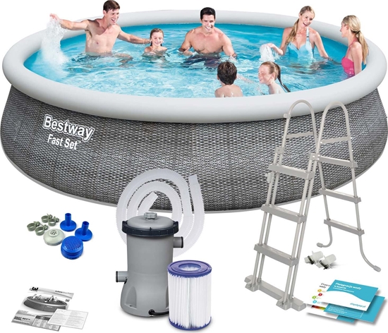 Изображение Bestway Basen rozporowy Fast Set 457cm 11w1 (57372)