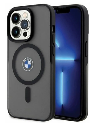 Изображение BMW BMHMP14LDSLK Back Case for Apple iPhone 14 Pro