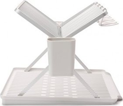 Attēls no Brabantia Foldable Dish Drying Rack Large Dark Light Grey