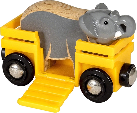 Picture of Brio BRIO Animal Wagon Elephant - 33969