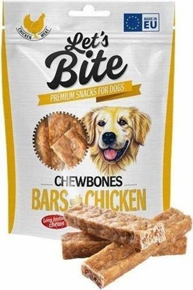 Picture of Brit BRIT LET'S BITE DOG CHEWBONES BARS WITH CHICKEN 175G 111973