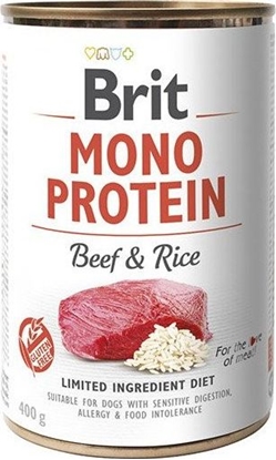 Picture of Brit Brit Mono Protein Beef & Rice 6 x 400 g