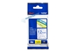 Picture of Brother labelling tape TZE-133 clear/blue 12 mm