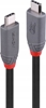 Picture of CABLE USB4 240W TYPE C 0.8M/40GBPS ANTHRA LINE 36956 LINDY