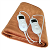 Изображение Camry | Electirc Heating Blanket with Timer | CR 7436 | Number of heating levels 8 | Number of persons 2 | Washable | Remote control | Super Soft Fleece/Polyester | 2x60 W