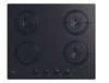 Изображение CANDY Gas Hob CVW6BB, 4 zones, Black,