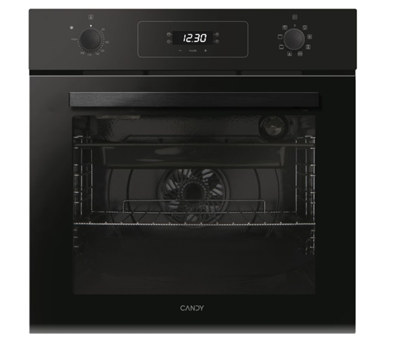 Picture of Candy Oven | FIDC X605/CA | 65 L | Electric | Aquactiva | Mechanical and electronic | Steam function | Height 59.5 cm | Width 59.5 cm | Black