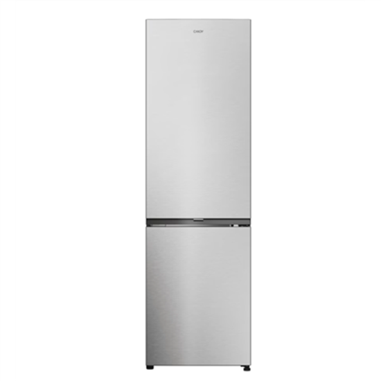 Picture of Candy Refrigerator | CNCQ2T518EX | Energy efficiency class E | Free standing | Combi | Height 182.5 cm | No Frost system | Fridge net capacity 197 L | Freezer net capacity 82 L | 38 dB | Stainless Steel