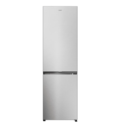 Picture of Candy Refrigerator | CNCQ2T518EX | Energy efficiency class E | Free standing | Combi | Height 182.5 cm | No Frost system | Fridge net capacity 197 L | Freezer net capacity 82 L | 38 dB | Stainless Steel