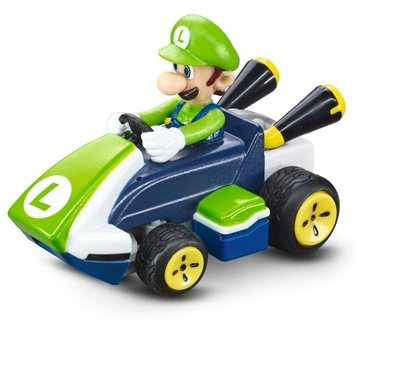 Attēls no Carrera - Mini Racer - 2,4GHz Mario Kart(TM) Mini RC, Luigi (Paperbox)