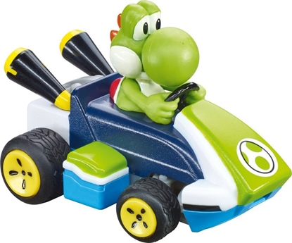 Attēls no Carrera Carrera - Mini Racer - 2,4GHz Mario Kart(TM) Mini RC, Yoshi (Paperbox)