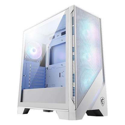 Picture of Case|MSI|MAG FORGE 320R AIRFLOW|MidiTower|Case product features Transparent panel|ATX|MicroATX|MiniITX|Colour White|MAGFORGE320RAIRFLOWWH