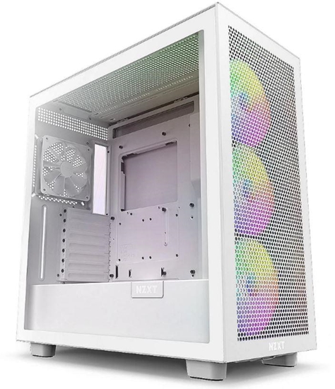 Picture of Case|NZXT|H7 Flow RGB|MidiTower|ATX|EATX|MicroATX|MiniITX|Colour White|CM-H72FW-R1