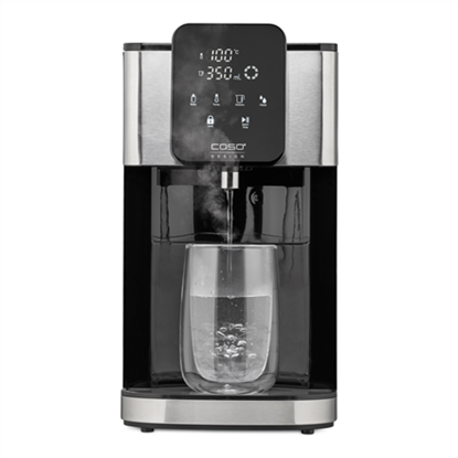 Изображение Caso Turbo Hot Water Dispenser HW 1660 2600 W  4 L  Plastic/Stainless Steel  Black/Stainless Steel