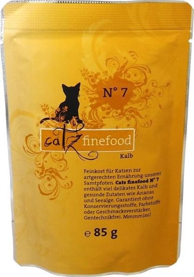 Picture of Catz Finefood N.07 Cielęcina saszetka 85g