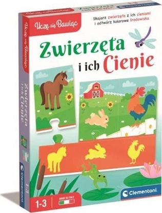 Attēls no Clementoni Ucz? si? bawi?c. Zwierz?ta i ich cienie