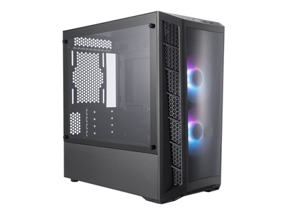 Изображение Cooler Master MasterBox MB320L ARGB | Black | Mini Tower | Power supply included No | ATX