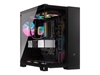 Picture of Corsair Dual Chamber PC Case | 6500X | Black/Obsidian Aluminum | Mid-Tower | Power supply included No | ATX