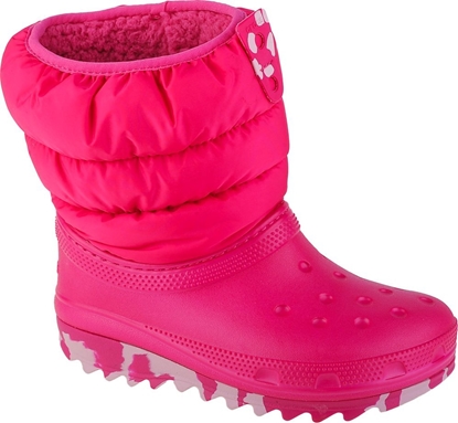 Изображение Crocs Crocs Classic Neo Puff Boot Kids 207684-6X0 Różowe 28/29