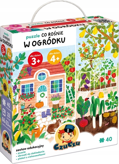 Picture of Czuczu Puzzle Co rośnie w ogródku