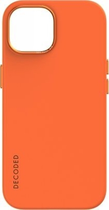 Attēls no Decoded AntiMicrobial Silicone Backcover iPhone 15 Plus Apricot