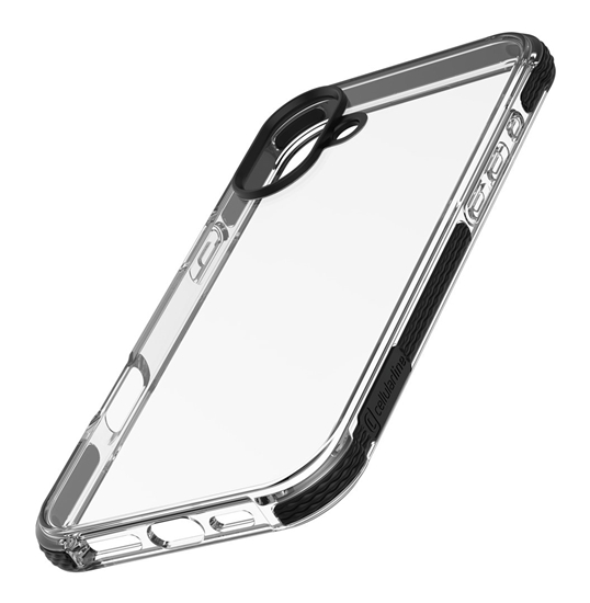 Изображение Dėkliukas Cellularline iPhone 16 Tetra Case, Transparent