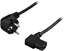 Attēls no DELTACO grounded appliance cable for connection between unit and wall socket, angled CEE 7/7 to angl