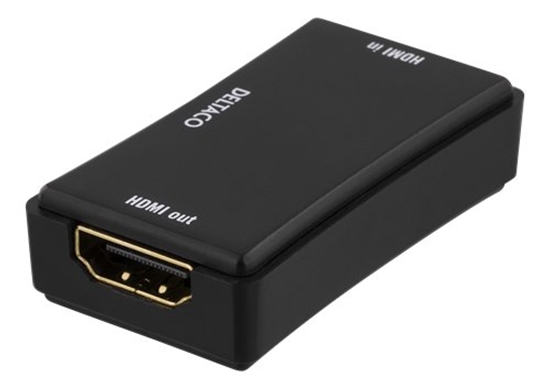 Picture of DELTACO HDMI Extender, Extend an HDMI signal up to 25m in Ultra HD 60Hz, YUV 4: 4: 4, HDCP 2.2, Blac