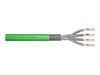 Picture of DIGITUS Installation cable cat.8.2 S/FTP Dca solid wire AWG 22/1 LSOH 50m green foiled