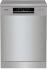 Изображение Dishwasher | GS643E90X | Free standing | Width 59.9 cm | Number of place settings 16 | Number of programs 6 | Energy efficiency class E | Display | AquaStop function | Silver