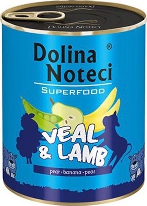 Attēls no Dolina Noteci Dolina Noteci Premium Superfood Pies Cielęcina i jagnięcina puszka 400g