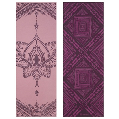 Attēls no Double-sided Vingrošanas paklājiņš GAIAM inner peace 6 MM 62279