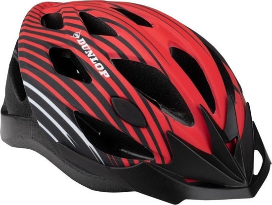 Изображение Dunlop KASK ROWEROWY REGULOWANY DUNLOP R.M CZERWONY