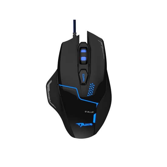 Picture of E-Blue EMS626 Mazer V2 Gaming Mouse with Additional Buttons / LED / 2500 DPI / USB Black