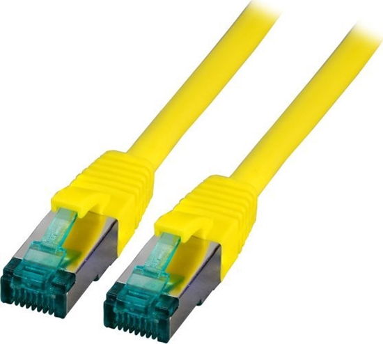 Изображение EFB EFB RJ45 Patchkabel S/FTP, Cat.6A, LSZH, 1m, gelb