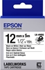 Picture of Epson Label Cartridge Iron on LK-4WBQ Black/White 12mm (5m)