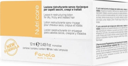 Picture of Fanola FANOLA_Nourishing Leave-In Restructing Lotion odżywczy balsam do włosów suchych i znisczonych w ampułkach 12x12ml