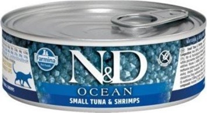 Picture of Farmina FARMINA N&D CAT OCEAN SEA SMALL TUNA & SHRIMPS 80gr